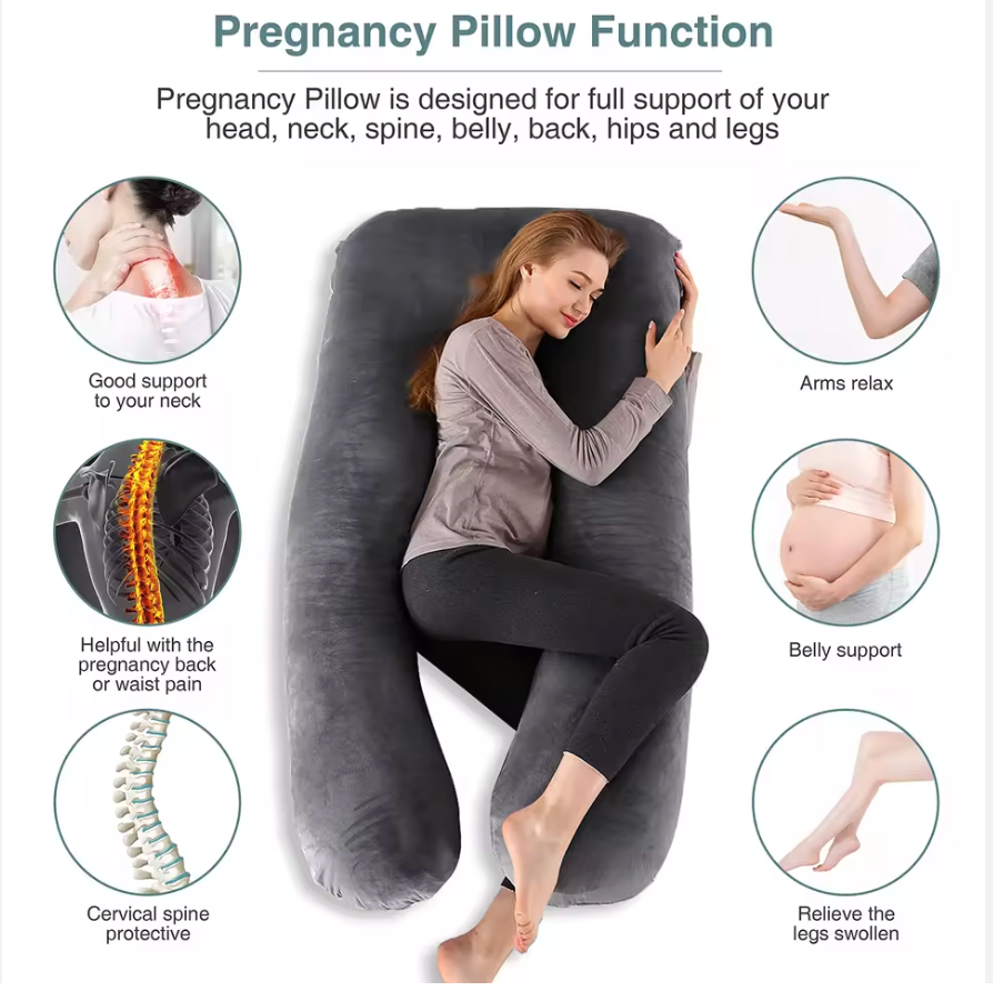 U-Shape Maternity Pillow Sleep Support